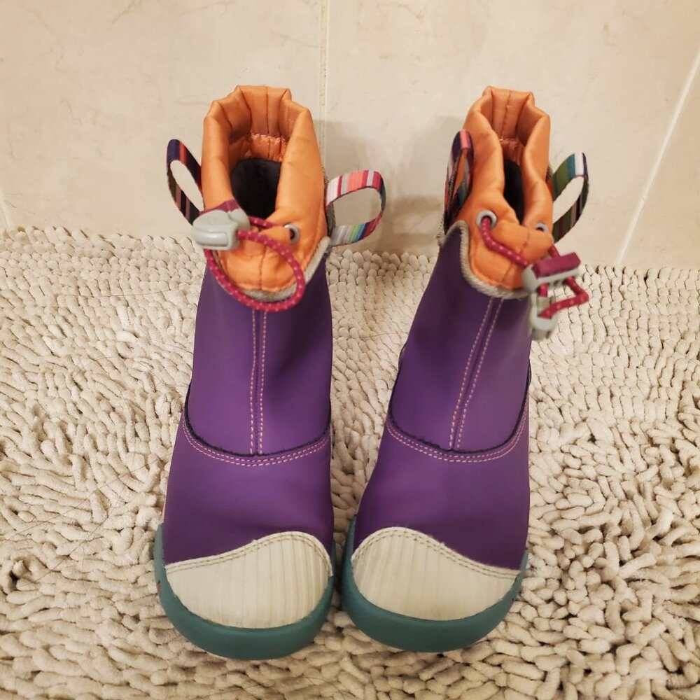 Keen Insulated Rain Snow Leather Waterproof Boots -- USED